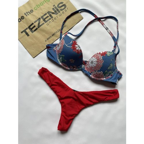 Tezenis Blu Rock Lady - Poison Red Bikini Szett 