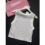 Tezenis Pamut Csíkos Crop Top