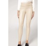 Calzedonia Bőrhatású Thermal Leggings Skinny Fit 