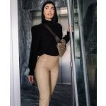 Calzedonia Bőrhatású Thermal Leggings Skinny Fit 