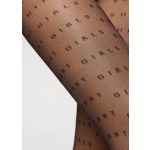 Calzedonia Áttetsző Harisnya „girls support girls” Felirattal, 30 den