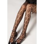 Calzedonia Virágmintás Necc Harisnya 