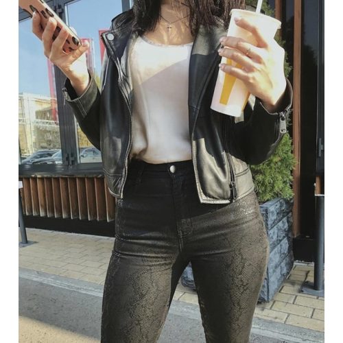 Calzedonia Bőrhatású Nadrág