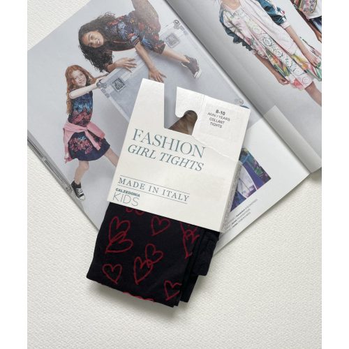 Calzedonia Szív mintás Harisnya 20 den
